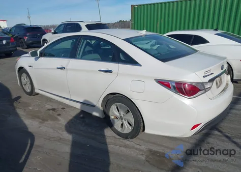 2013 Hyundai Sonata Hybrid из США, поврежденный, VIN KMHEC4A41DA078708